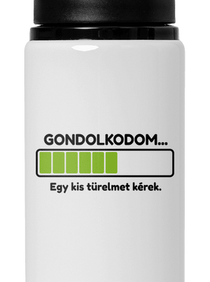 Gondolkodom kulacs White