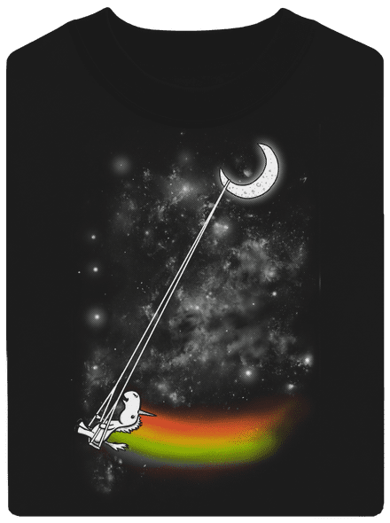 Unicorn universe unisex crewneck Black