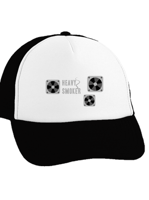 Heavy smoker teherautós sapka Black cap