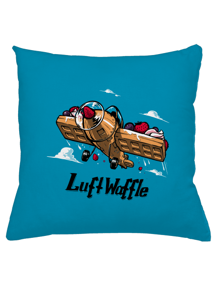 Luftwaffle párna Blue Turquoise