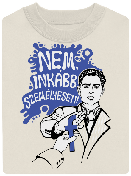 Inkább személyesen unisex crewneck Off White