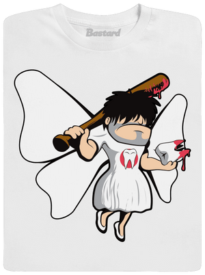 Fogtündér férfi hosszú ujjú póló White