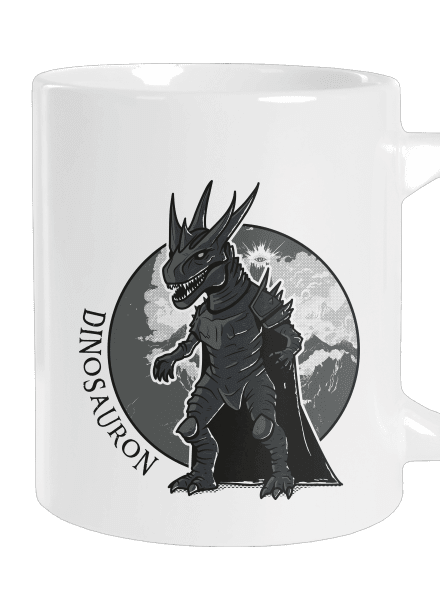 Dinosauron nagy bögre White