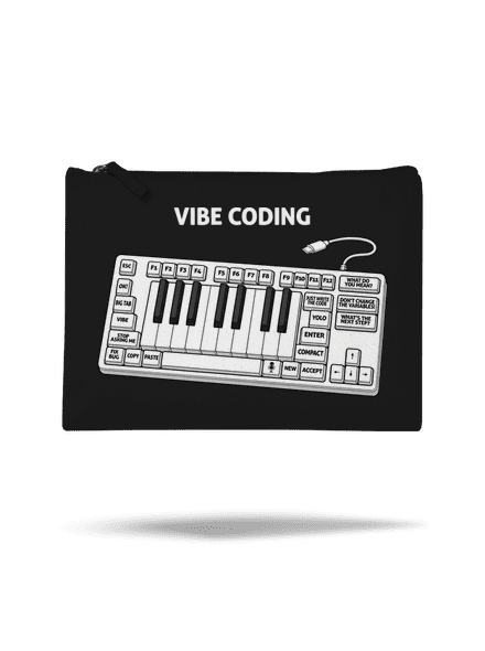 Vibe coding kis táska Black
