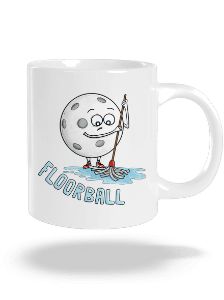 Floorball nagy bögre White
