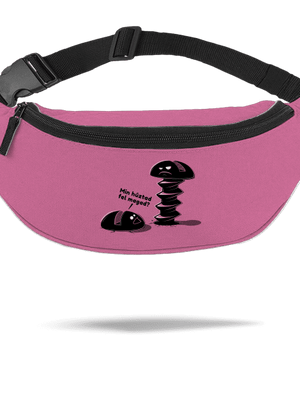 Felhúzva övtáska True Pink