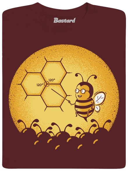 Méhegyetem férfi póló Chocolate