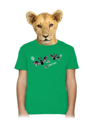 Batminton gyerek póló Kelly Green