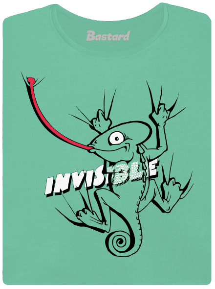 Invisible chameleon prémium női póló Mint Mal