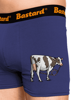 Cow drink boxeralsó Blue Navy