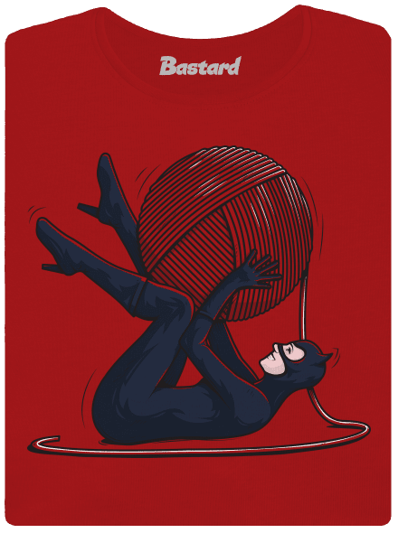 Catwoman női póló Red Mal