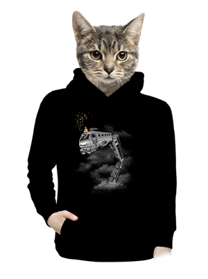 női kenguruzsebes pulóver