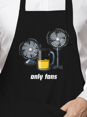 Only fans kötény Black