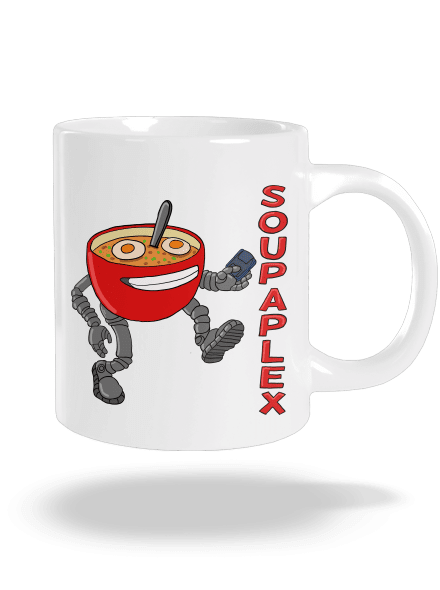 Soupaplex nagy bögre White