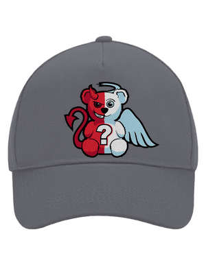 Angyal vagy ördög baseballsapka Graphite grey