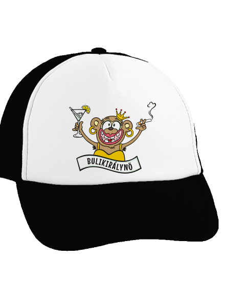 Bulikirálynő teherautós sapka Black cap
