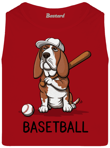 Basetball férfi trikó Red