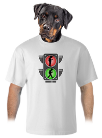 unisex túlméretezett póló