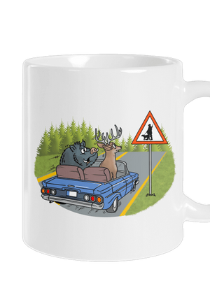 Vadász hagyományos bögre White