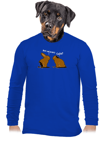 Fáj a seggem! férfi hosszú ujjú póló Royal Blue