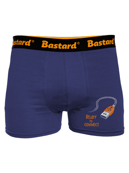 USB csatlakozás boxeralsó Blue Navy