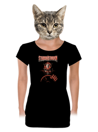 női póló elasztikus alsó szegéllyel