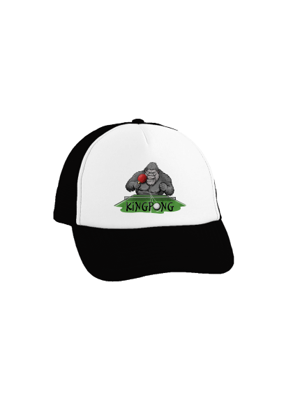 King pong teherautós sapka Black cap