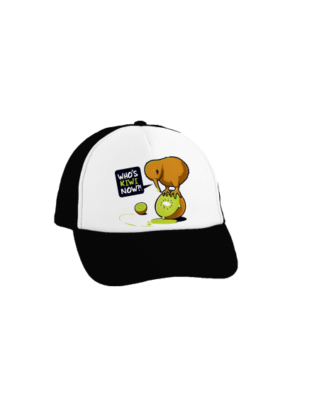 Kivi teherautós sapka Black cap