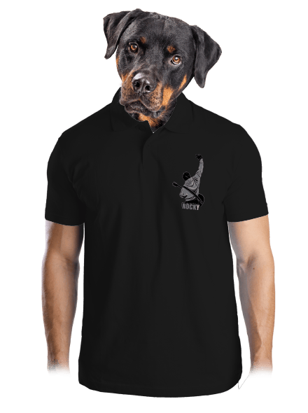 Rocky férfi pólóingek Black