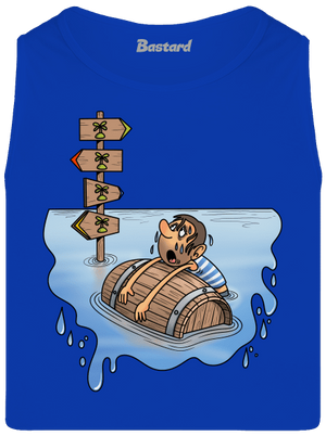 Kitaszított férfi trikó Royal Blue