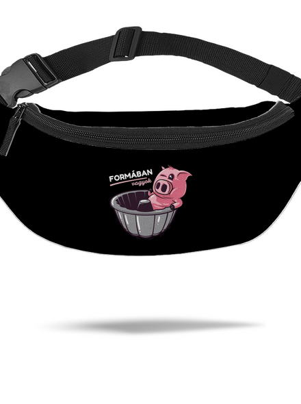 Formában övtáska Black