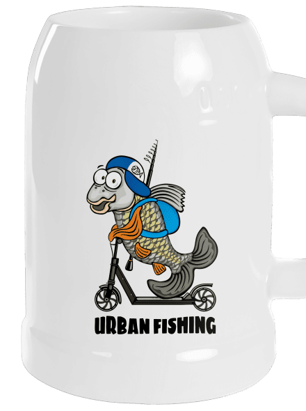 Urban fishing söröskorsó White