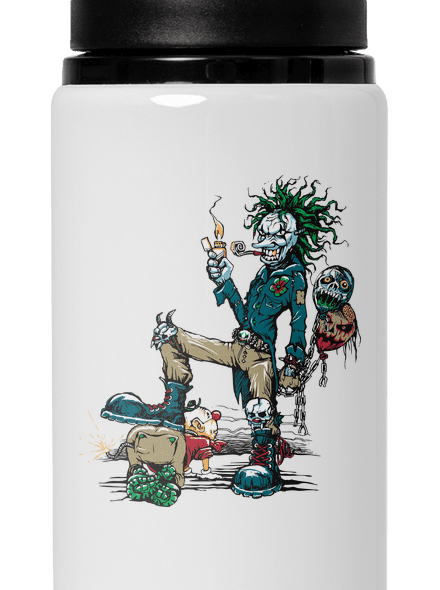 Evil clown kulacs White