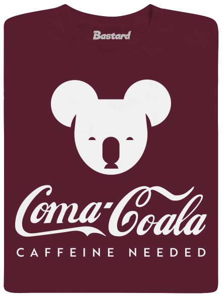 Coma Coala gyerek póló Burgundy