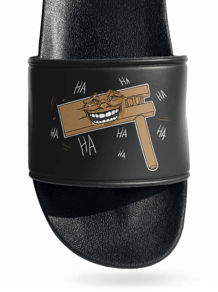 Racsnis papucs Black