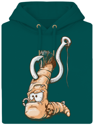 Piercing unisex prémium pulóver Emerald Green