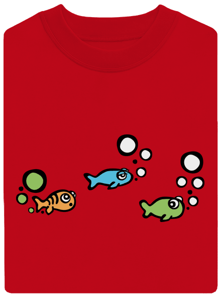 Baleset unisex crewneck Red