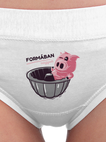 Formában női bugyik White
