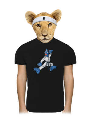  gyerek sport póló Black