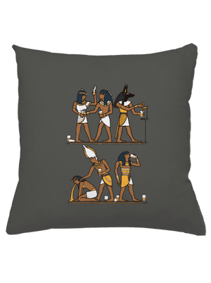 Egyiptomi parti párna Gray Pol