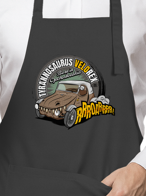 Tyrannosaurus Velorex kötény Dark Grey