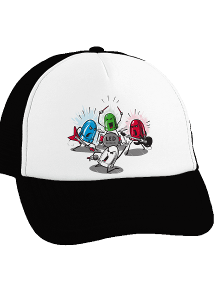 Led Zeppelin teherautós sapka Black cap