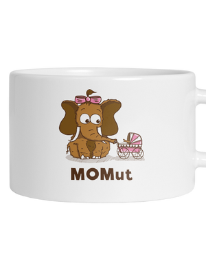 Momut macaron bögre White