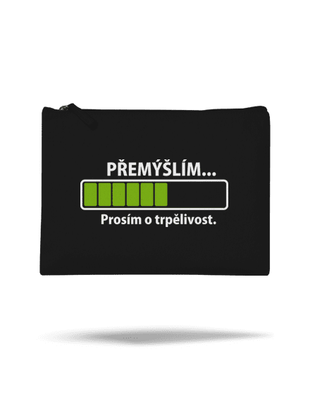 Gondolkodom kis táska Black