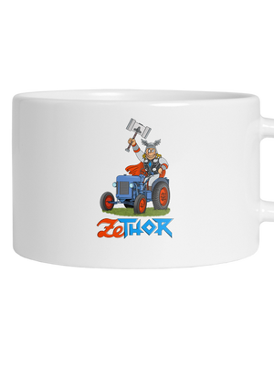 ZeThor macaron bögre White