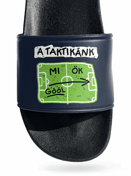A futballtaktikánk papucs Navy