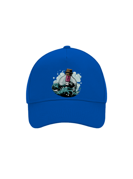 USB üzenet egy üvegben baseballsapka Bright Royal