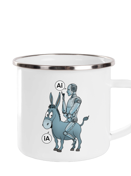 Szamár és AI pléhbögre White