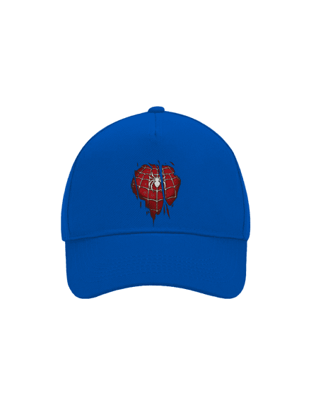 Spider inside baseballsapka Bright Royal