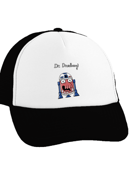 Dr. Droidberg teherautós sapka Black cap